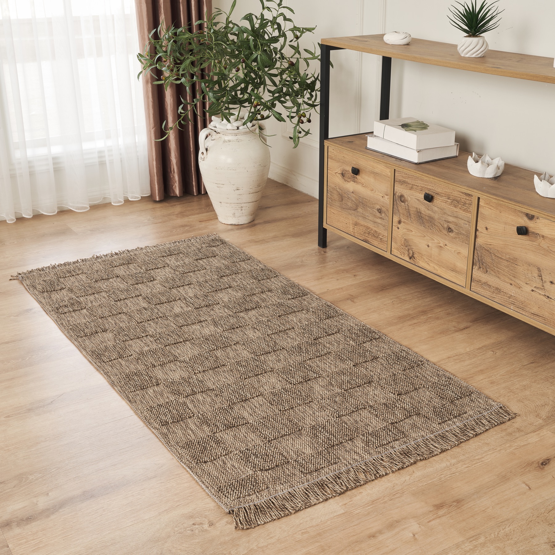 JP-002 jute look PP design
